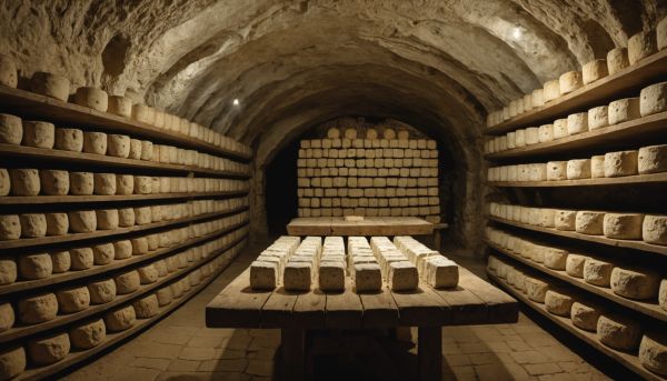 Roquefort caves : affinage, penicillium et dégustation avec le camping le caussanel