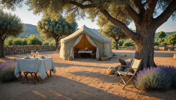 Le charme discret du camping dans le Lubéron : trouvez votre oasis de paix