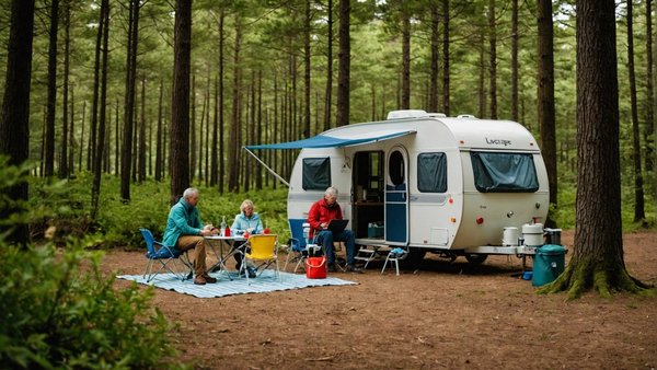 Évadez-vous en famille : camping à lorient dans un cadre idyllique