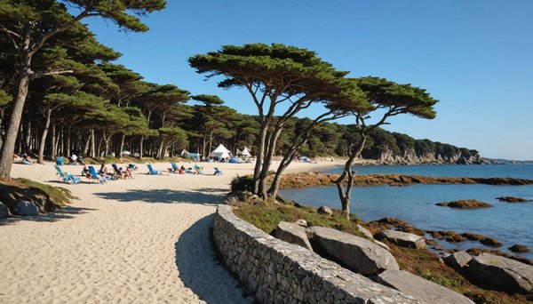 Découvrez les meilleurs campings en bretagne sud : plage et nature