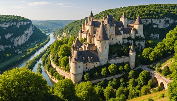 Itinéraire pour explorer la nature et le patrimoine de dordogne
