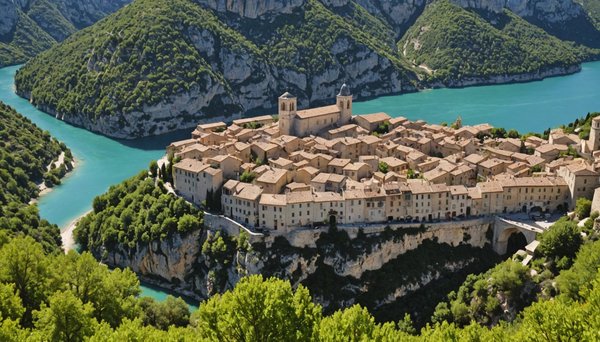 Les plus beaux villages à visiter autour des gorges du verdon avec le camping la farigoulette