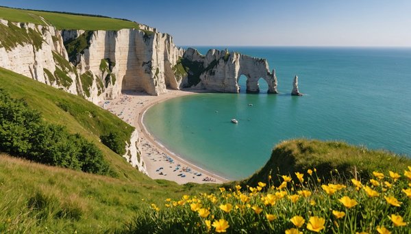 Découvrez les meilleures attractions d'Étretat près du camping valhalla