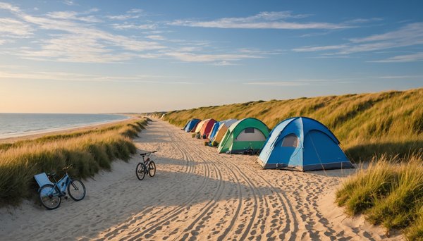 Quels campings se trouvent pres de la plage a dieppe ?