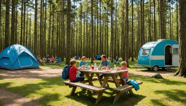 Passer les grandes vacances à Brocéliande au camping Domaine de Kervallon