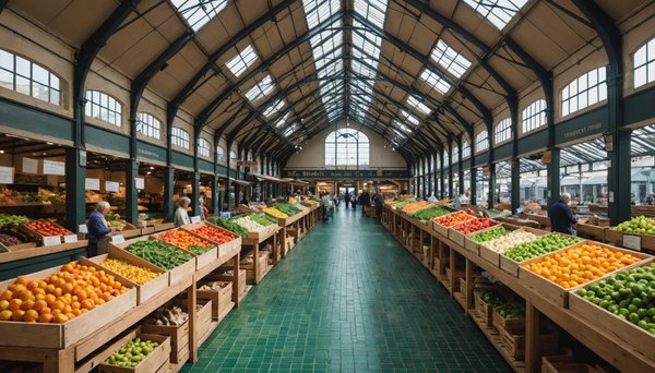 Marché central de la rochelle : horaires, étals à ne pas manquer